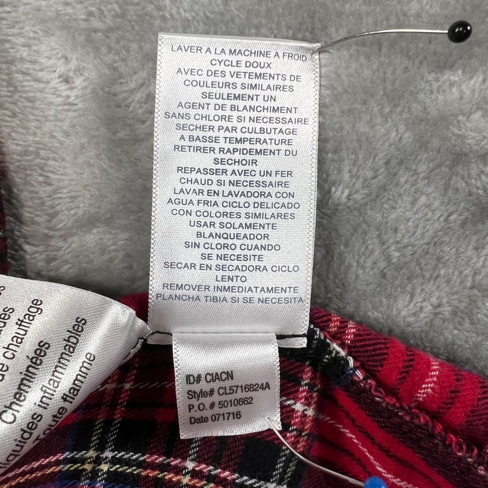 Lanz of Salzburg Buffalo Check Flannel Pajamas Women's XL Cozy Lounge Holiday - Picture 5 of 7